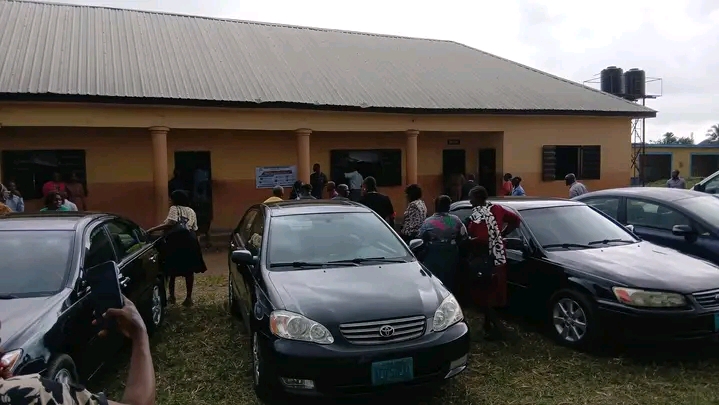 Cars lined up for presentation to beneficiaries at the Vision Foundation EduConsult conference