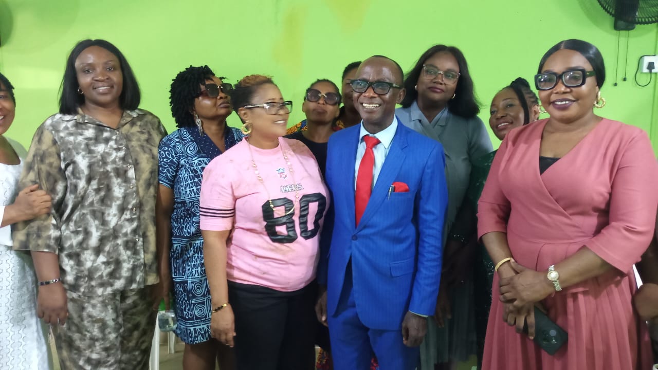 Vision Foundation EduConsult staff members at the new Eket office